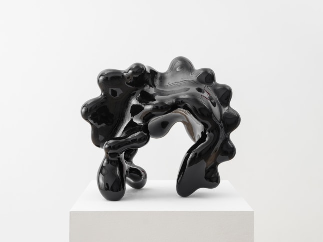 STEEN IPSEN
Black Organic Movement 4, 2023
Glazed earthenware
17.5" H x 19" W x 9" D