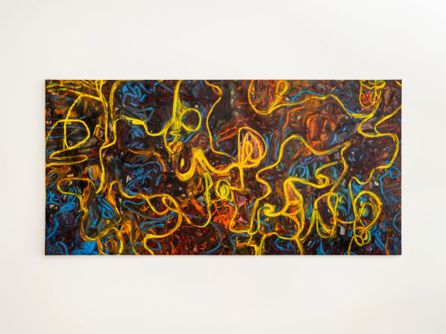 DONNA GREEN
Untitled, 2023
Oil on canvas
47" H x 95.5" W