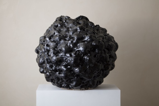 DONNA GREEN
Meteorite, 2019
Glazed stoneware
27&amp;quot; H x 33&amp;quot; Dia