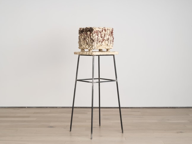 PERNILLE PONTOPPIDAN PEDERSEN
Cap for Miss Trockel, 2021
Glazed stoneware
10.5&amp;quot; H x 13.25&amp;quot; W x 13.5&amp;quot; D
Pedestal: 31.25&amp;quot; H x 12&amp;quot; W x 12&amp;quot; D