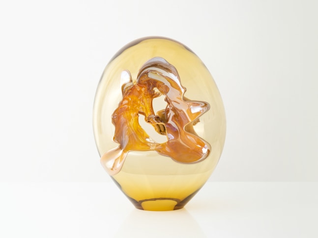 BJ&amp;Oslash;RN FRIBORG

Implosion, 2023

Hand-blown glass

21.25&amp;quot; H x 17&amp;quot; Dia