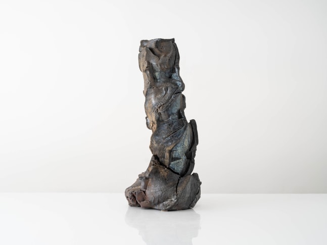 SHOZO MICHIKAWA
Volcano Usu Sculptural Form, 2023
Stoneware
24.5" H x 11" W x 12" D