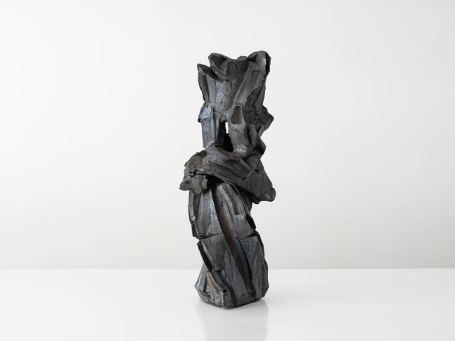 SHOZO MICHIKAWA
Volcano Usu Sculptural Form, 2023
Stoneware
21" H x 7.75" Dia.