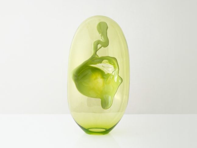 BJØRN FRIBORG
Implosion, 2023
Hand-blown glass
29" H x 14" Dia.