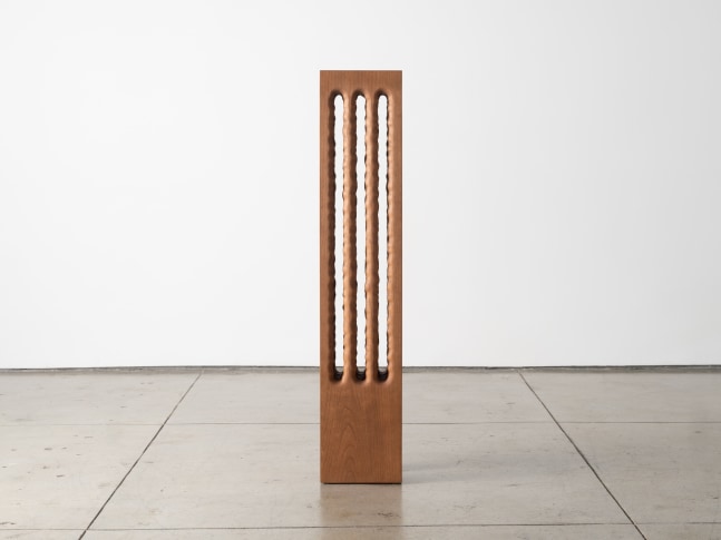 ANNE BRANDH&amp;Oslash;J
Inner Beauty Pedestal, 2023
Hand carved cherry
51.25&amp;quot; H x 10.25&amp;quot; W x 8.75&amp;quot; D