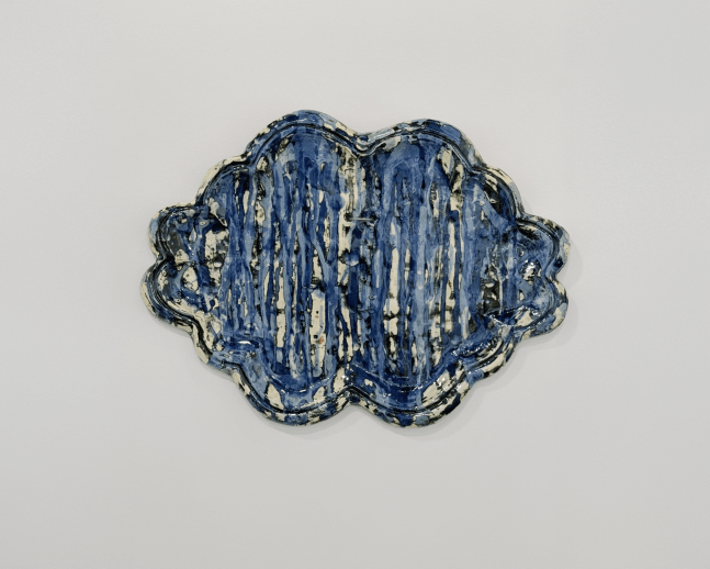 MARIT TINGLEFF
Wall Sculpture (from Faience Series), 2024
Glazed earthenware, hand-built
19.5&amp;quot; H x 26.5&amp;quot; W x 1.5&amp;quot; D