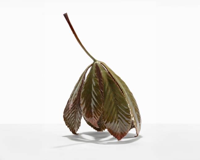 MARIANNE NIELSEN
Chestnut Leaf, 2023
Glazed stoneware
12.25&amp;quot; H x 7&amp;quot; Dia.