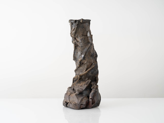 SHOZO MICHIKAWA
Volcano Usu Sculptural Form, 2023
Stoneware
24.5" H x 11" W x 12" D