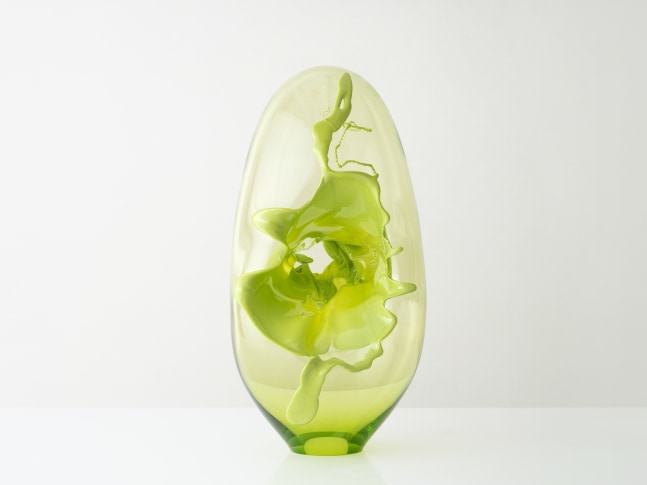 BJ&amp;Oslash;RN FRIBORG

Implosion, 2023

Hand-blown glass

29&amp;quot; H x 14&amp;quot; Dia.