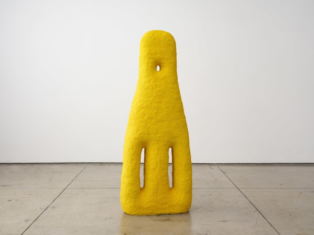 SIGVE KNUTSON
Shotcrete Ceramics Yellow, 2024
Unglazed stoneware
50.75&amp;quot; H x 19&amp;quot; W x 9&amp;quot; D