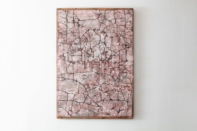 PEKKA PAIKKARI
Walking on the Ice, 2019
Glazed stoneware, reclaimed wood, paint
66.25" H x 46" W