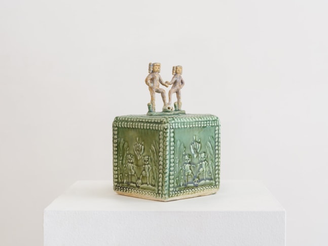 EUN-HA PAEK
Mongmong Vanitas Box, 2024
7.5" H x 4.5" W x 4.5" D