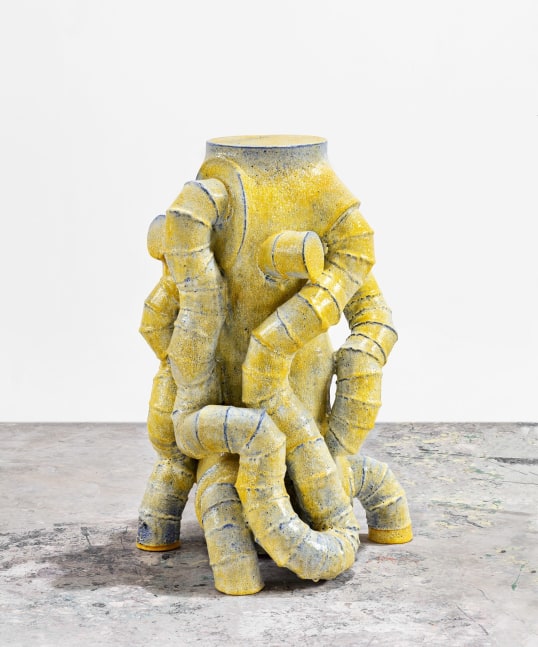 MARTIN BODILSEN KAHLDAHL
Walk Done - Spatial Drawing #84, 2022
Glazed earthenware
34.5" H x 21" W x 21" D