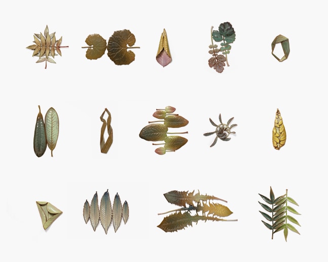 MARIANNE NIELSEN
Folia, 2024
Series of 14 ceramic wall pieces