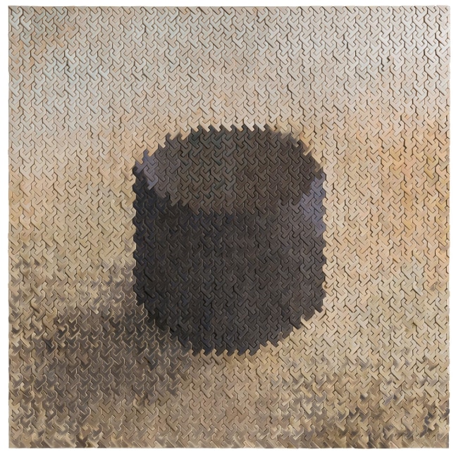 KIRSI KIVIVIRTA
Vessels and Shadows I, 2018
Glazed stoneware
59&amp;quot; H x 59&amp;quot; W x 0.5&amp;quot; D