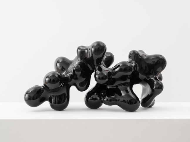 STEEN IPSEN
Black Organic Movement 1, 2023
Glazed earthenware
13.5" H x 26" W x 13.5" D