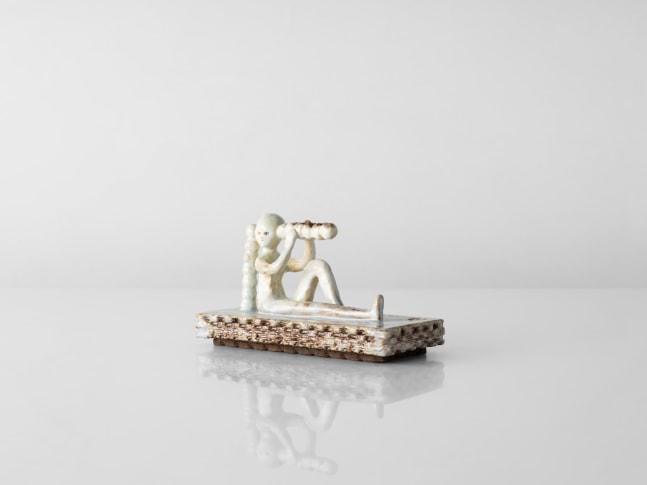 EUN-HA PAEK
Bubblehead, 2022
Handbuilt and 3D printed glazed stoneware
4.75" H x 8.75" W x 3.75" D