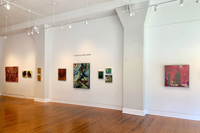 Stacy Leeman installation view