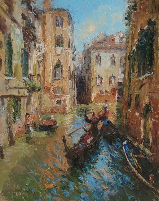 Dusk in Venice