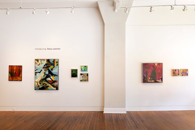 Stacy Leeman installation view