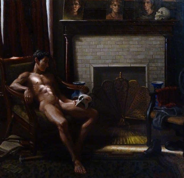 Kendric Tonn Bailey Seated with Mask