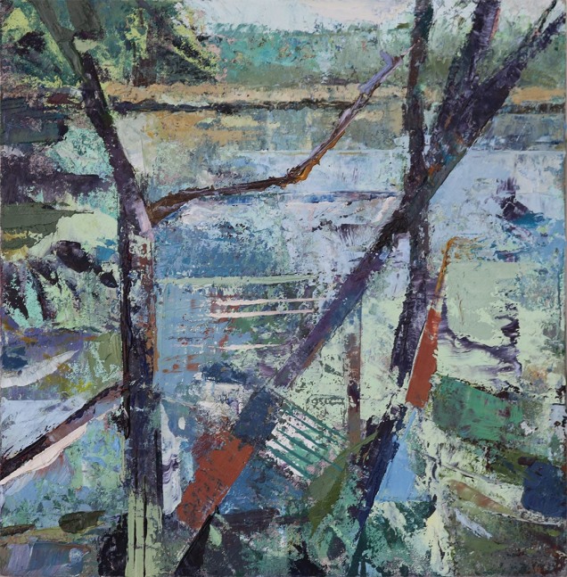 David Reed Lakeside Contemplation