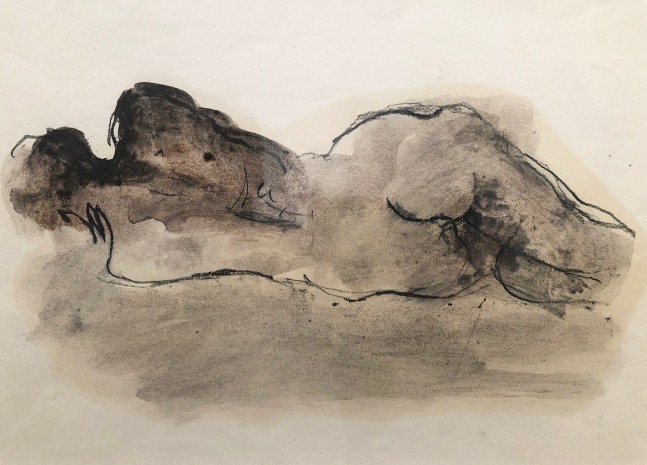 Nude, On Side