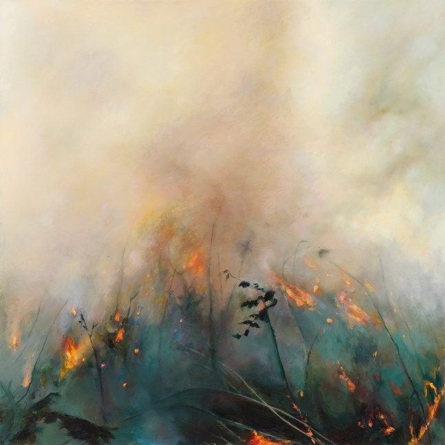 Controlled Burn 24
Oil on panel
30&amp;quot; x 30&amp;quot;
(Sold)