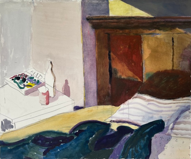 Bed &amp; Nightstand