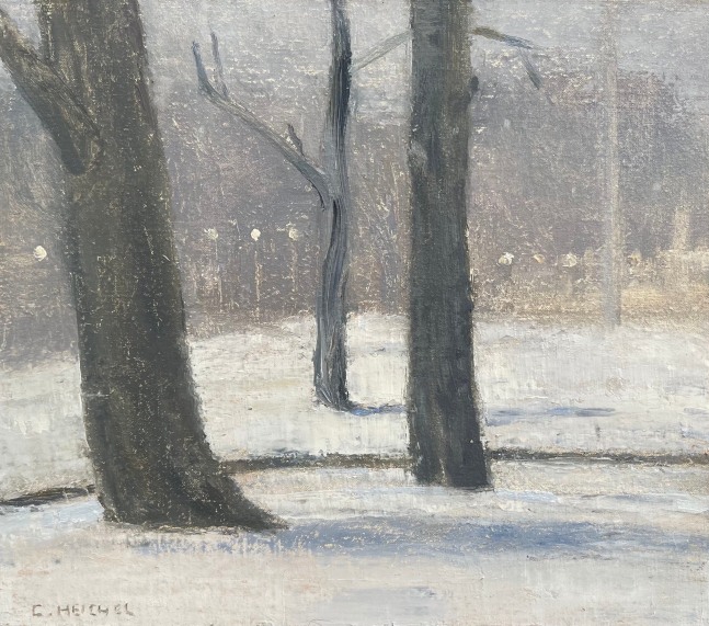 Snowing