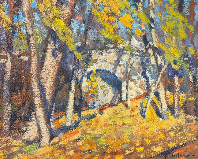 Richard Lillash-Old Beechwold Bridge, Fall