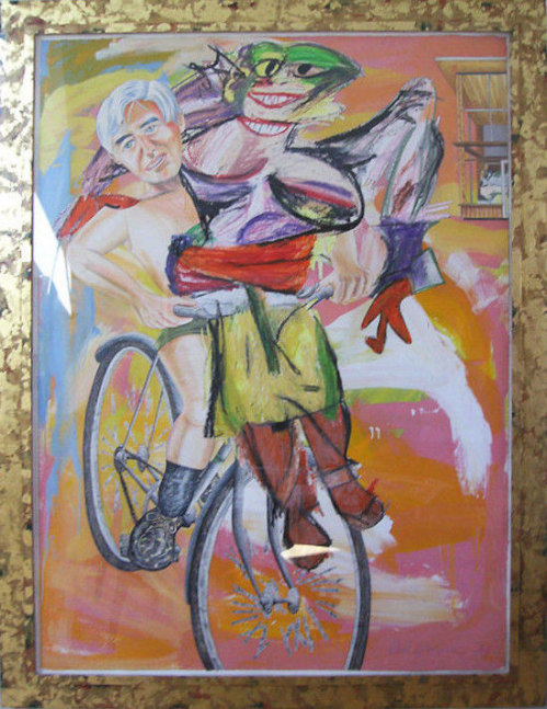 de Kooning, 1986

acrylic and collage on canvas

98&amp;quot; x 66&amp;quot;