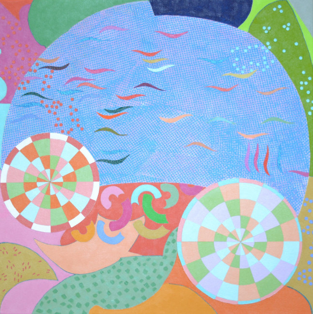 Clear Sky Waking, 2014

acrylic on canvas

24&amp;quot; x 24&amp;quot;