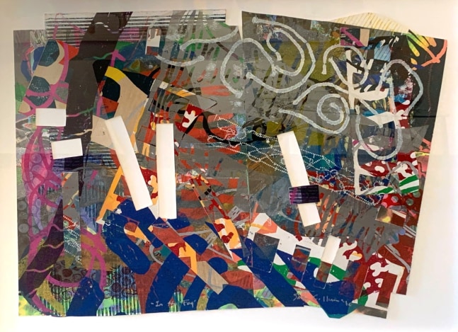 Sam Gilliam

In the Fog, 2010

mixed media relief, acrylic paint, nylon thread, and collage on handmade paper

31&amp;quot; x 38&amp;quot;