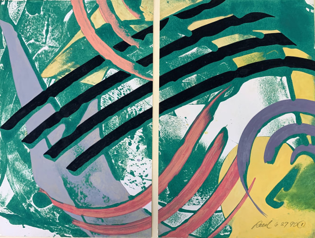 Paul Reed (1919-2015)

62790 (Diptych), 1990

ink on paper

18&amp;quot; x 23 1/2&amp;quot;