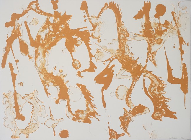 Lee Krasner

Primary Series: Gold Stone, 1969

lithograph in gold

22&amp;quot; x 30&amp;quot;

ed. 100