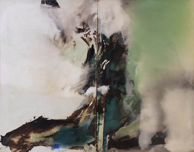 Landscape, 1976

oil on canvas

52&amp;quot; x 68&amp;quot;