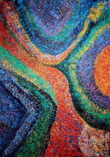 Aurora Borealis, c. 2000

acrylic on canvas

60&amp;quot; x 42&amp;quot;