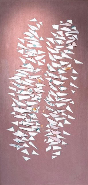 Quiet Vertical, 2006

oil and acrylic on canvas

70&amp;quot; x 28&amp;quot;