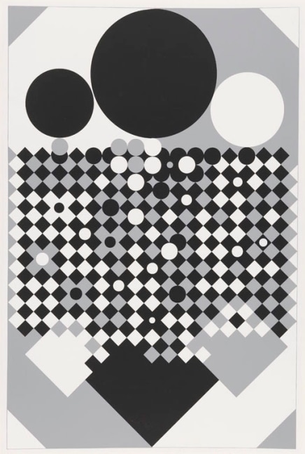 Untitled, 1970

color screenprint

18 1/2&amp;quot; x 12 1/2&amp;quot;

E.A.