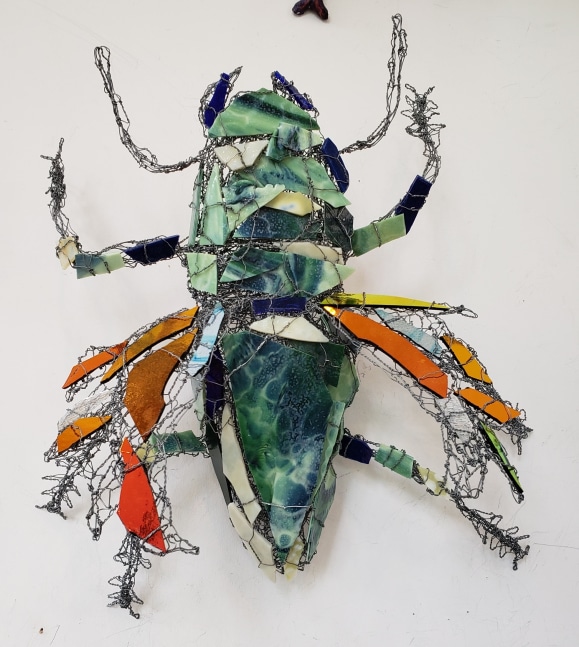 Swamp Beetle, 2019

metal and glass

16&amp;quot; x 19&amp;quot; x 11&amp;quot;