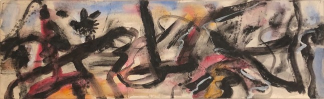 Carroll Sockwell

Untitled, 1977

Acrylic on board

7.75&amp;quot; x 25.25&amp;quot;
