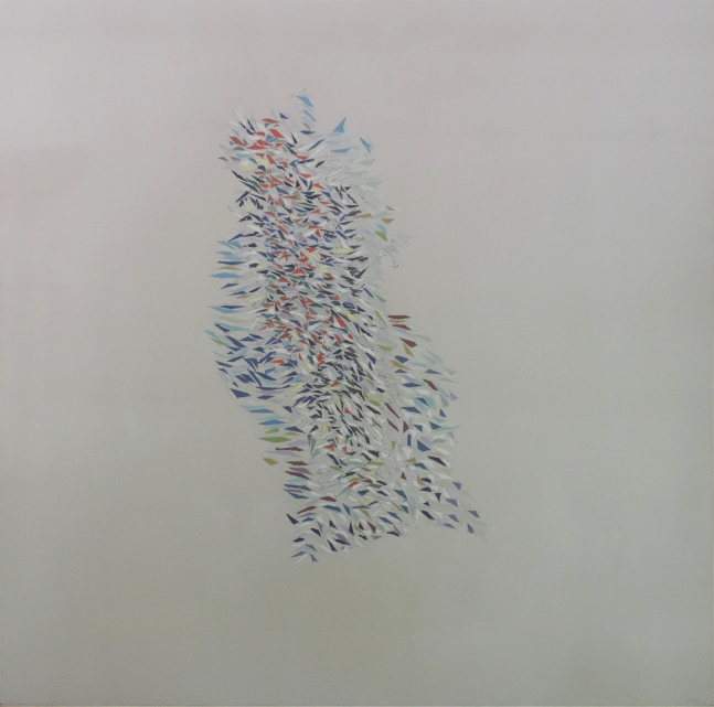 Process Development, 1972

oil and acrylic on canvas

78&amp;quot; x 78&amp;quot;