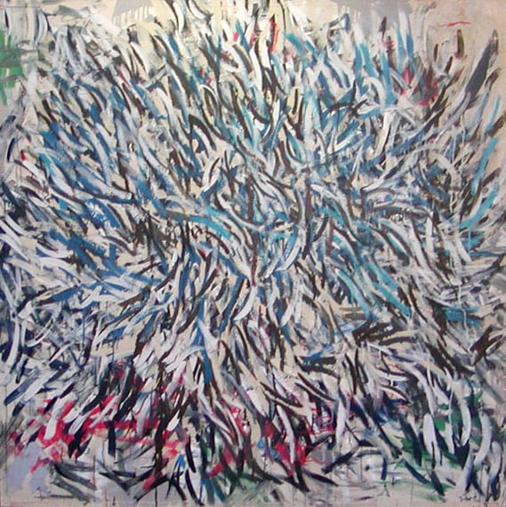 Kathy II, 1982

oil and acrylic on canvas

62&amp;quot; x 62&amp;quot;