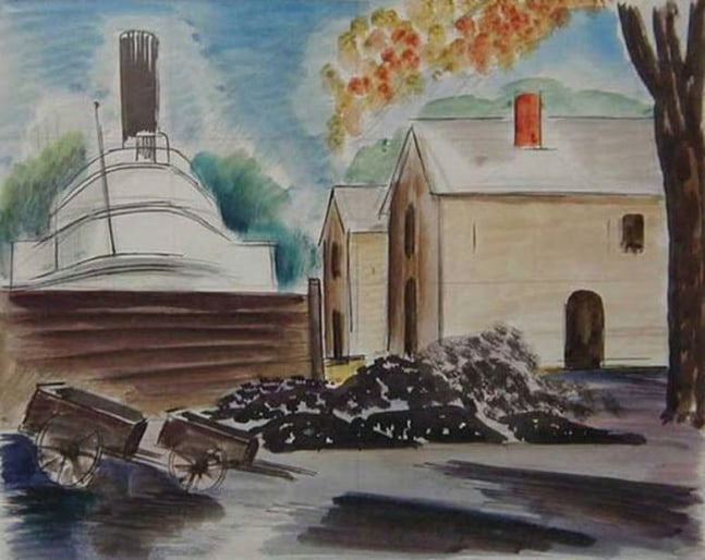 Konrad Cramer

Untitled, c. 1930

watercolor on paper

12&amp;quot; x 15&amp;quot;