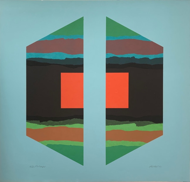 Gilport Two Monoprint, 1971

screenprint

22&amp;quot; x 24&amp;quot;