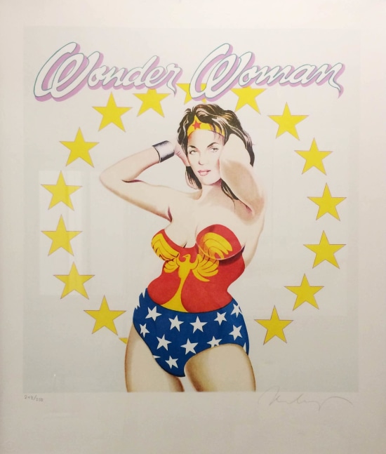Wonder Woman, 1981

color lithograph

24 1/2&amp;quot; x 20&amp;quot;

ed. 250