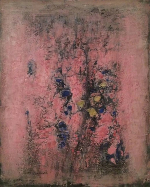 L&amp;#39;&amp;Eacute;toile, 1969

oil on canvas

21 1/2&amp;quot; x 18&amp;quot;