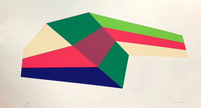 Paul Reed

﻿Zig-Field, 1970

screenprint

20&amp;quot; x 35&amp;quot;

ed. 93