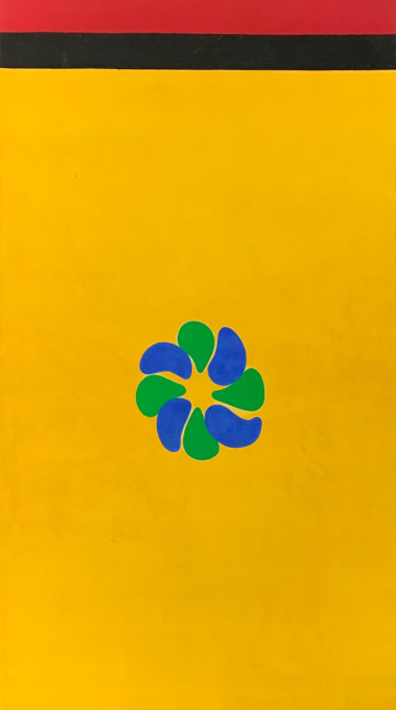 Paul Reed

#5, 1964

acrylic on canvas

75&amp;quot; x 44&amp;quot;